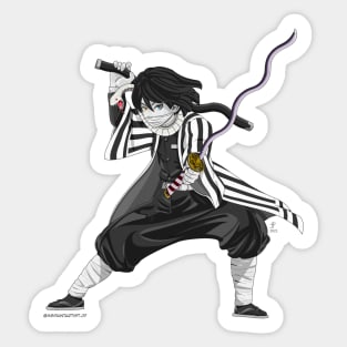 Gray Serpent Boy Sticker